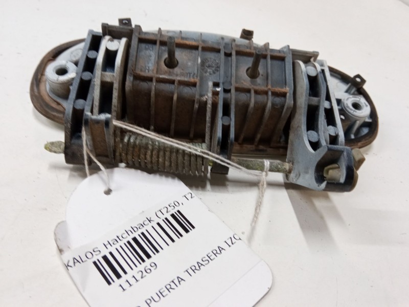 Recambio de maneta exterior puerta trasera izquierda para chevrolet aveo / kalos hatchback (t250, t255) 1.4 16v referencia OEM I