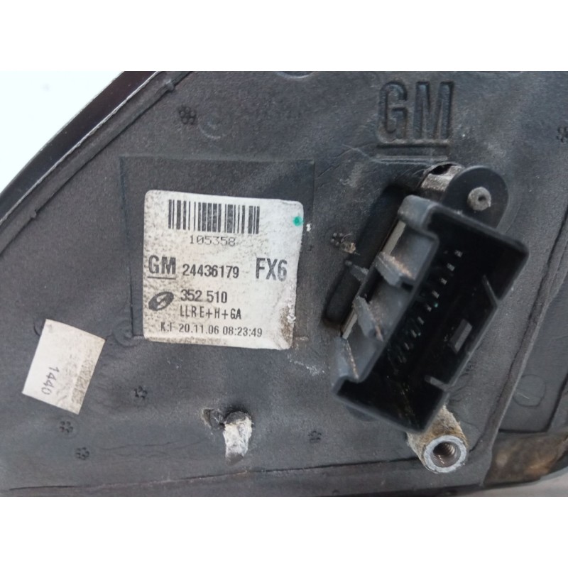 Recambio de retrovisor electrico derecho para opel vectra c gts (z02) 1.9 cdti (f68) referencia OEM IAM 24436179  