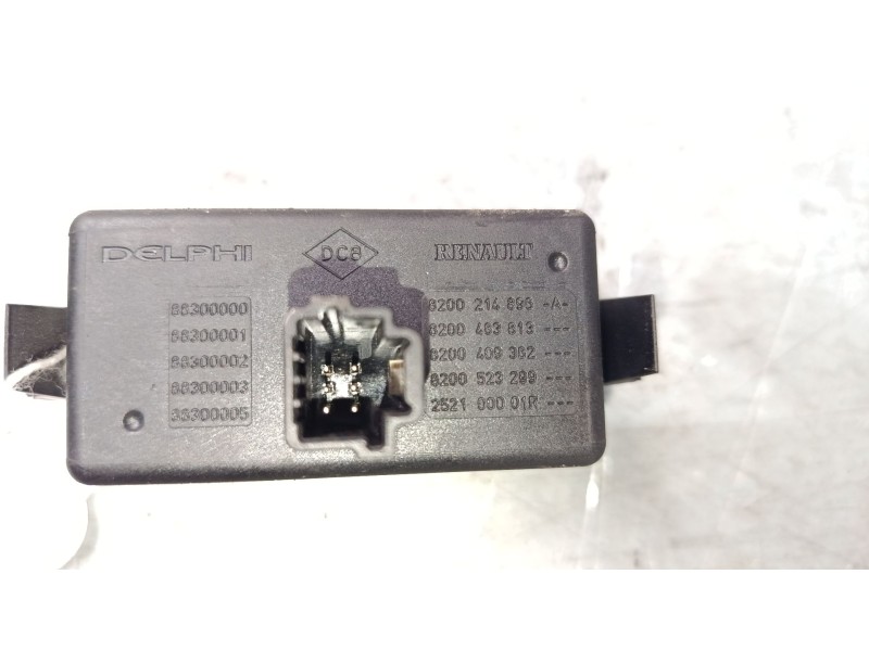 Recambio de warning para renault kangoo / grand kangoo ii (kw0/1_) 1.5 dci 85 (kw0k, kw0l, kw0b) referencia OEM IAM 8200214896  