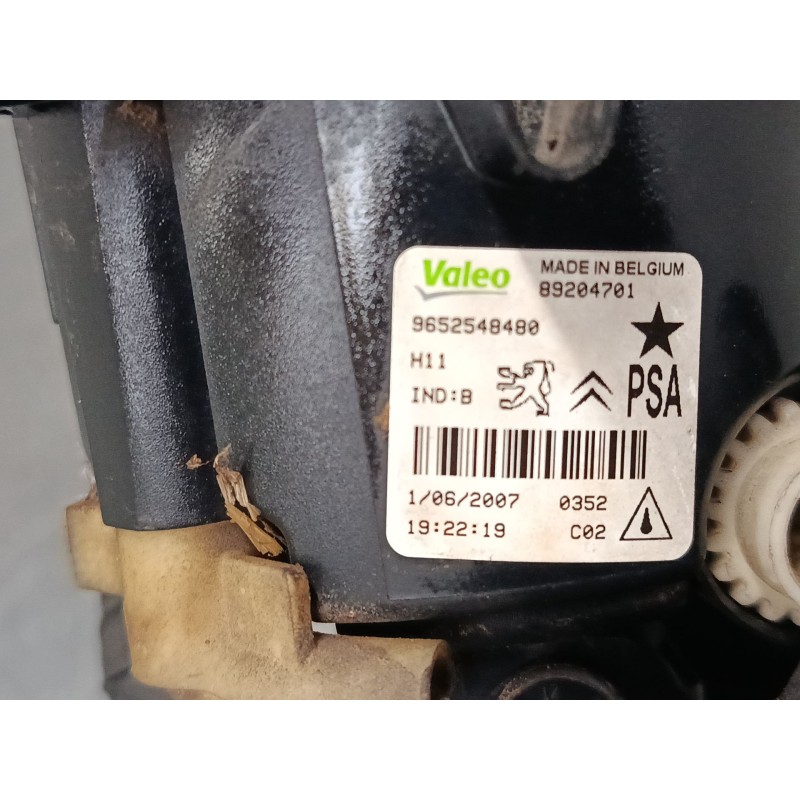 Recambio de faro antiniebla derecho para peugeot partner monospace (5_, g_) 1.6 hdi 90 referencia OEM IAM 9652548480  