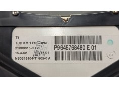Recambio de cuadro instrumentos para peugeot 307 (3a/c) 2.0 hdi 90 referencia OEM IAM p9645768480   2