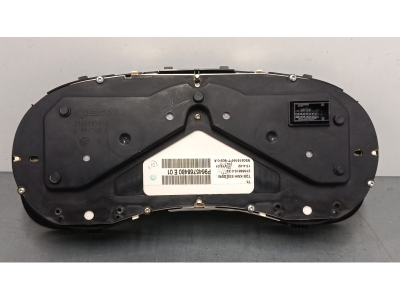 Recambio de cuadro instrumentos para peugeot 307 (3a/c) 2.0 hdi 90 referencia OEM IAM p9645768480  
