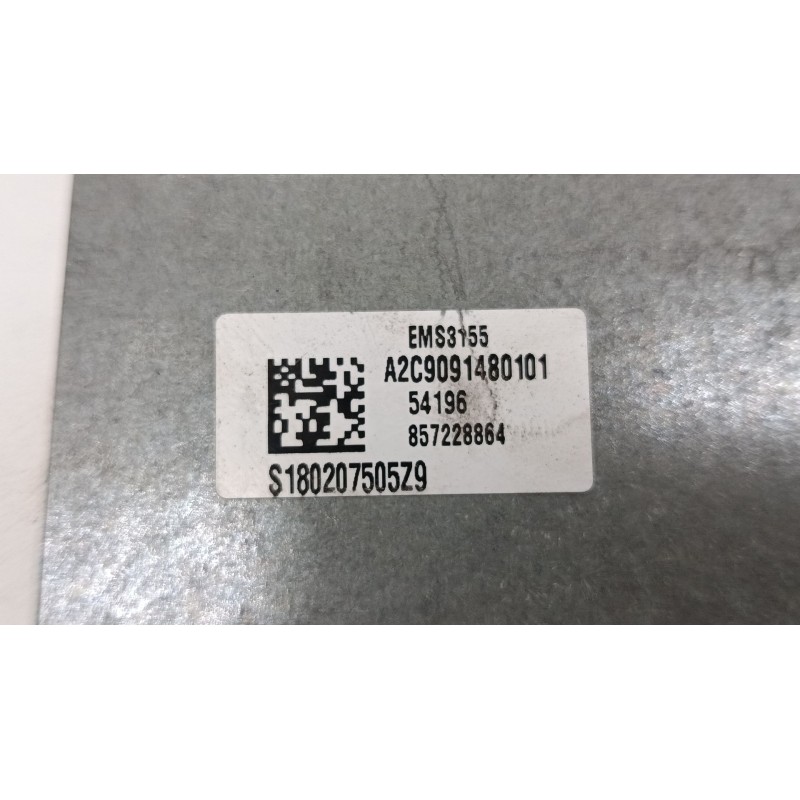 Recambio de centralita motor uce para renault megane iii hatchback (bz0/1_, b3_) 1.2 tce (bz2b, bz11) referencia OEM IAM 2371062