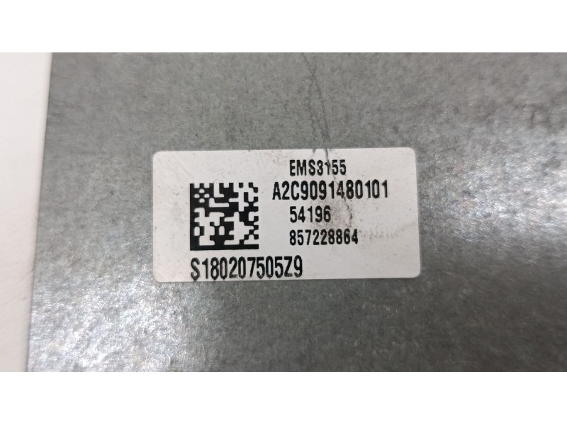 Recambio de centralita motor uce para renault megane iii hatchback (bz0/1_, b3_) 1.2 tce (bz2b, bz11) referencia OEM IAM 2371062