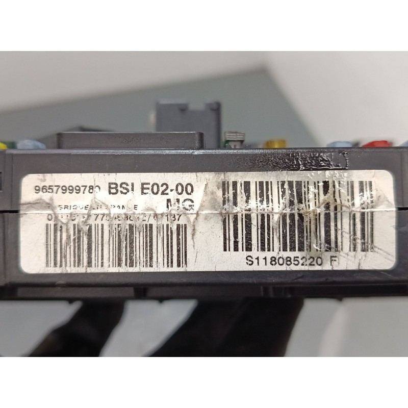 Recambio de bsi para peugeot 206 hatchback (2a/c) 1.4 hdi eco 70 referencia OEM IAM 9657999780 S118085220F 