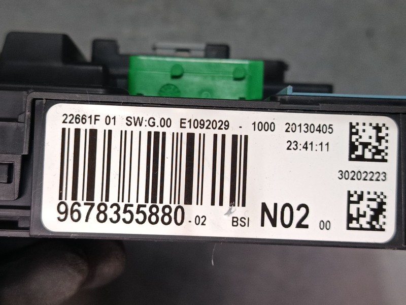 Recambio de bsi para peugeot 208 i (ca_, cc_) 1.2 vti 82 referencia OEM IAM 9678355880  