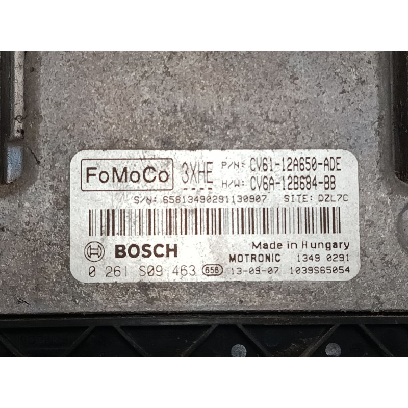 Recambio de centralita motor uce para ford c-max ii (dxa/cb7, dxa/ceu) 1.0 ecoboost referencia OEM IAM CV6112A650ADE CV6A12B684B