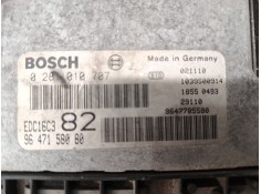 Recambio de centralita motor uce para peugeot 206 hatchback (2a/c) 1.4 hdi referencia OEM IAM 9647158080 9647785580 0281010707