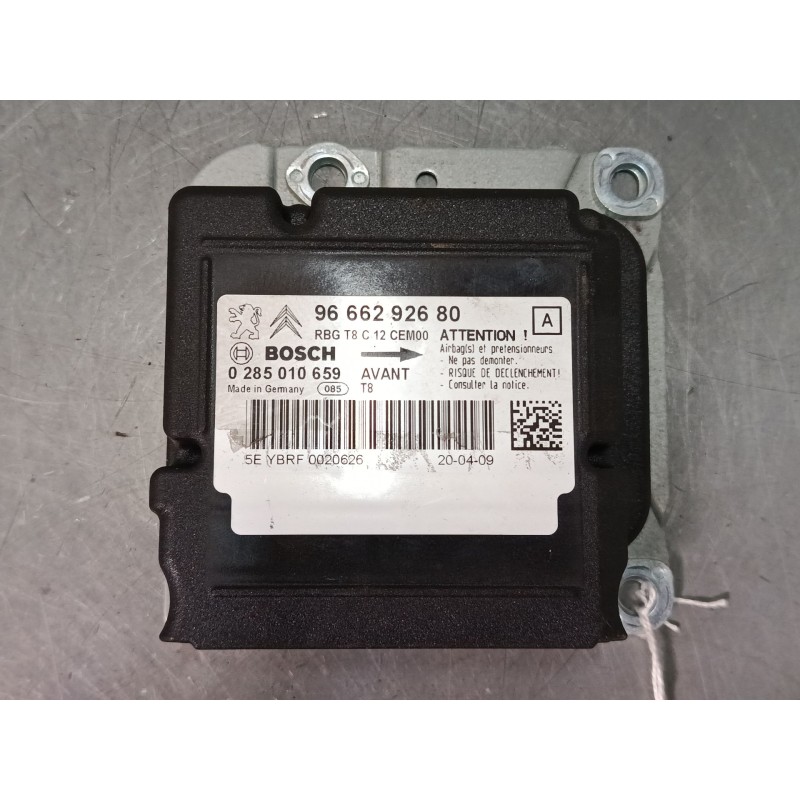 Recambio de centralita airbag para peugeot 3008 i monospace (0u_) 2.0 hdi 150 / bluehdi 150 referencia OEM IAM 9666292680 028501
