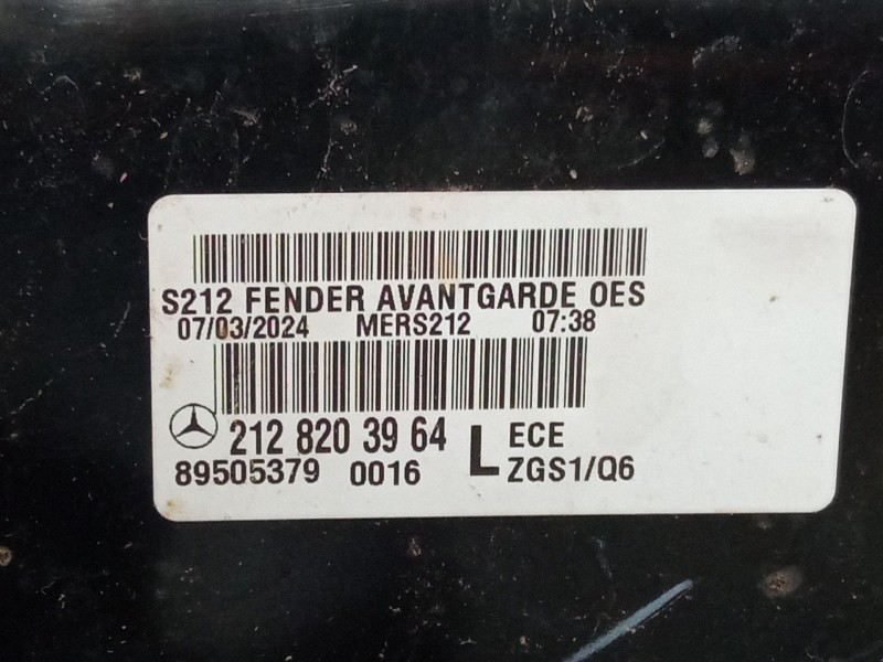 Recambio de piloto trasero izquierdo para mercedes-benz clase e (w212) e 350 cgi (212.057) referencia OEM IAM 2128203964  