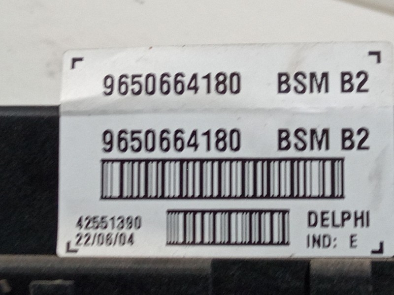 Recambio de bsm para peugeot 307 (3a/c) 1.4 16v referencia OEM IAM 9650664180  