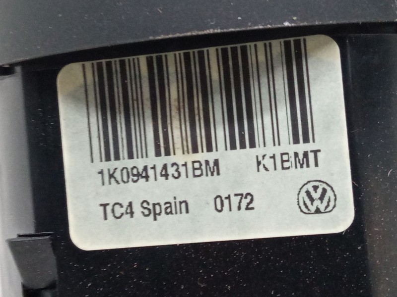 Recambio de conmutador de luces para volkswagen golf vi (5k1) 1.2 tsi referencia OEM IAM 1K0941431BM  