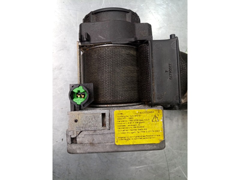 Recambio de cinturon seguridad delantero izquierdo para mercedes-benz clase c (w203) c 200 kompressor (203.042) referencia OEM I