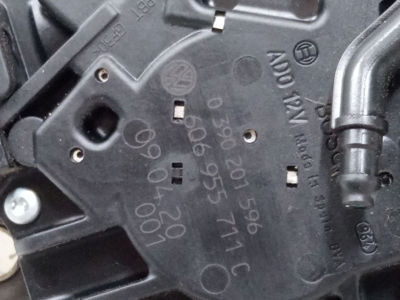 Recambio de motor limpia trasero para volkswagen polo iv (9n_, 9a_) 1.4 16v referencia OEM IAM   