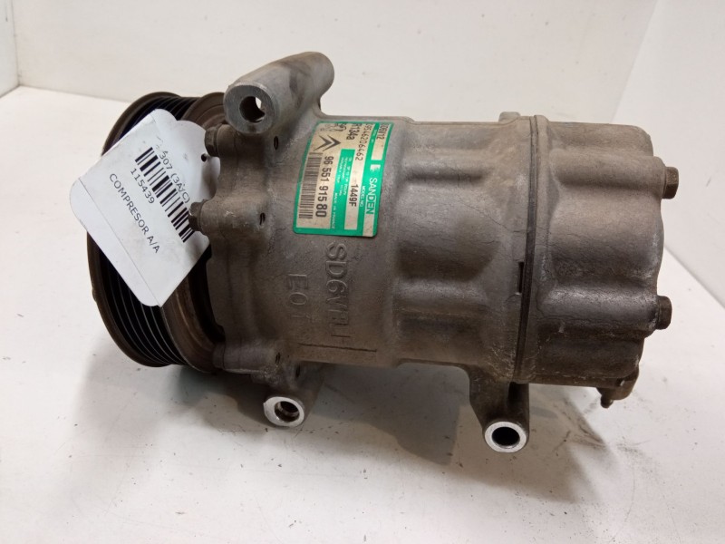 Recambio de compresor a/a para peugeot 307 (3a/c) 1.4 16v referencia OEM IAM 9655191580  