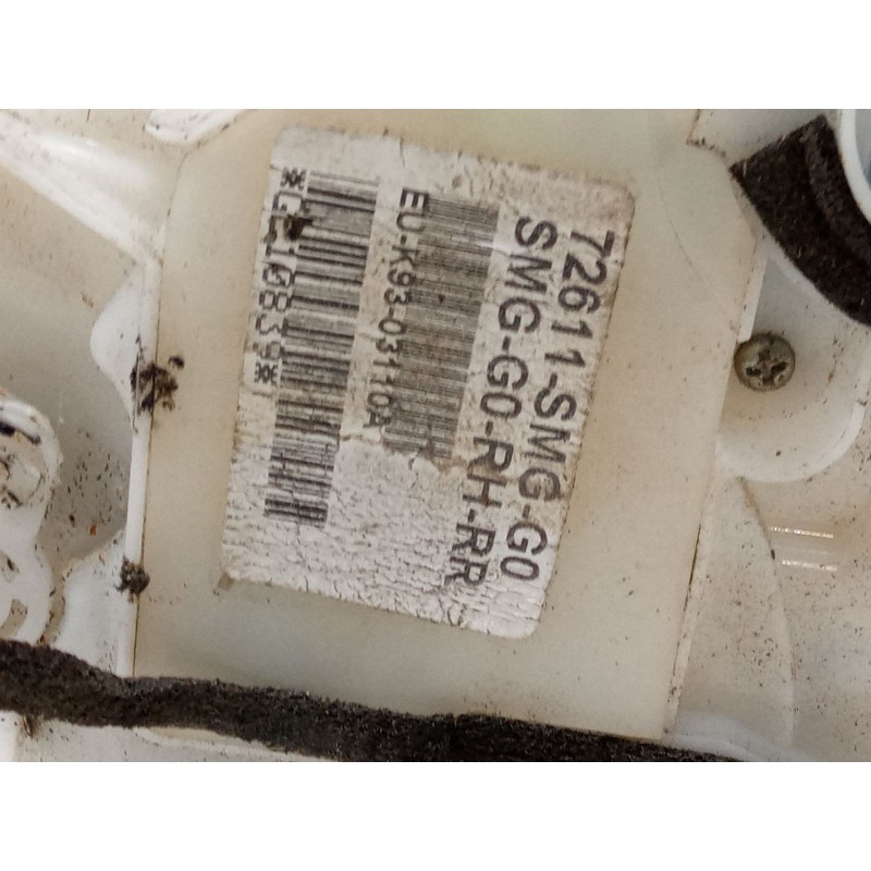 Recambio de cerradura puerta trasera derecha para honda civic viii hatchback (fn, fk) 2.2 ctdi (fk3) referencia OEM IAM 72611SMG