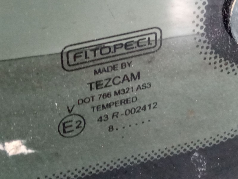 Recambio de luna corredera derecha para fiat qubo (225_) 1.3 d multijet (225cxb1a, 225axb1a, 225cxb11, 225axb11,... referencia O