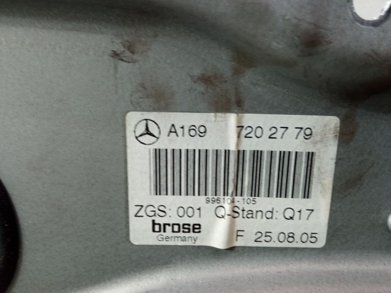 Recambio de elevalunas electrico delantero izquierdo para mercedes-benz clase b sports tourer (w245) b 180 cdi (245.207) referen