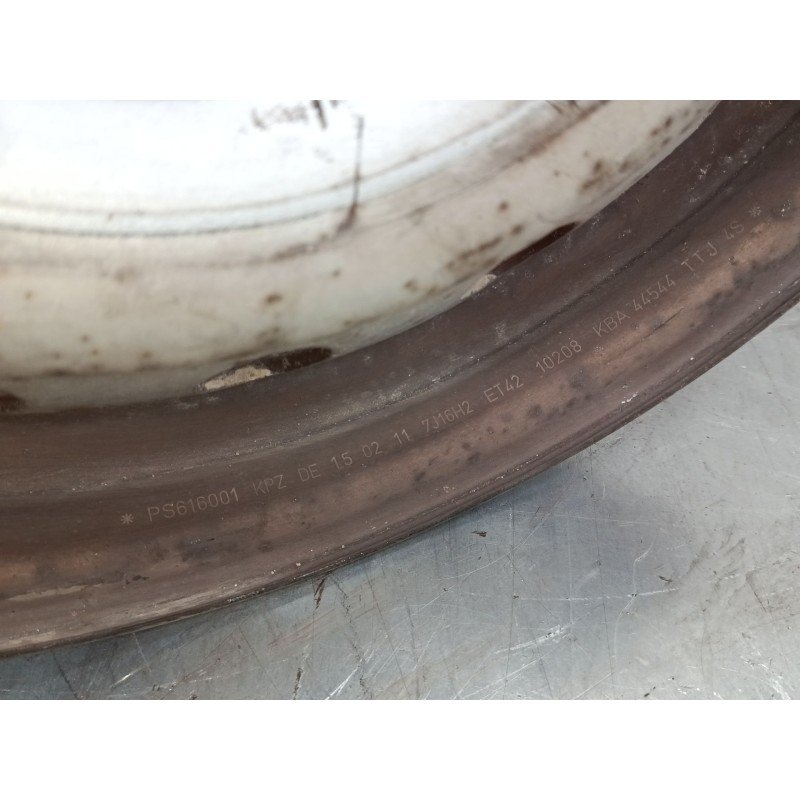 Recambio de llanta chapa 16´´ para citroën jumpy ii furgoneta 2.0 hdi 120 referencia OEM IAM PS616001  