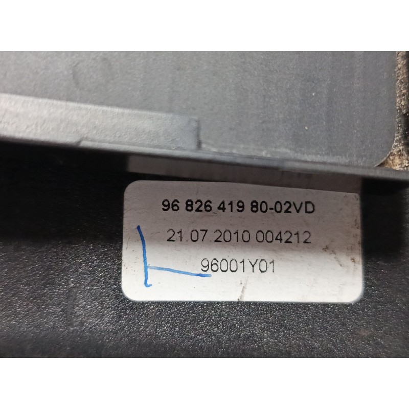 Recambio de selector palanca de cambios para peugeot 3008 i monospace (0u_) 2.0 hdi referencia OEM IAM 9682641980  