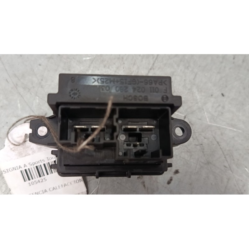 Recambio de resistencia calefaccion para opel insignia a sports tourer (g09) 2.0 cdti (35) referencia OEM IAM 13503201  