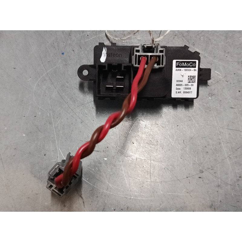 Recambio de resistencia calefaccion para ford c-max ii (dxa/cb7, dxa/ceu) 1.6 ti referencia OEM IAM AV6N19E624BA  