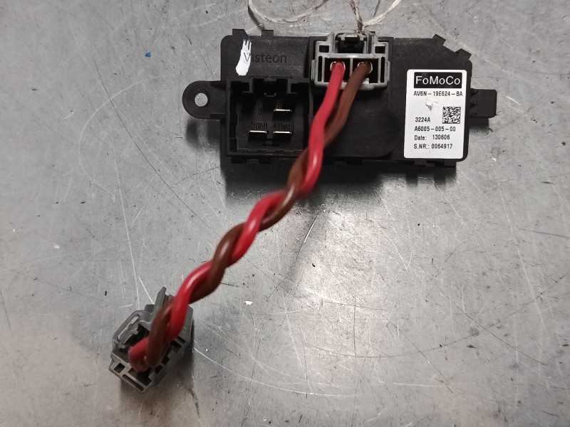Recambio de resistencia calefaccion para ford c-max ii (dxa/cb7, dxa/ceu) 1.6 ti referencia OEM IAM AV6N19E624BA  