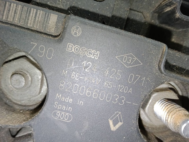 Recambio de alternador para renault twingo ii (cn0_) 1.5 dci (cn0e) referencia OEM IAM   