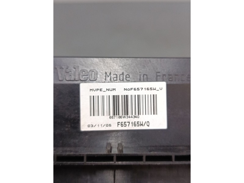 Recambio de resistencia calefaccion para renault megane ii coupé-cabriolet (em0/1_) 1.6 16v referencia OEM IAM F657165W  