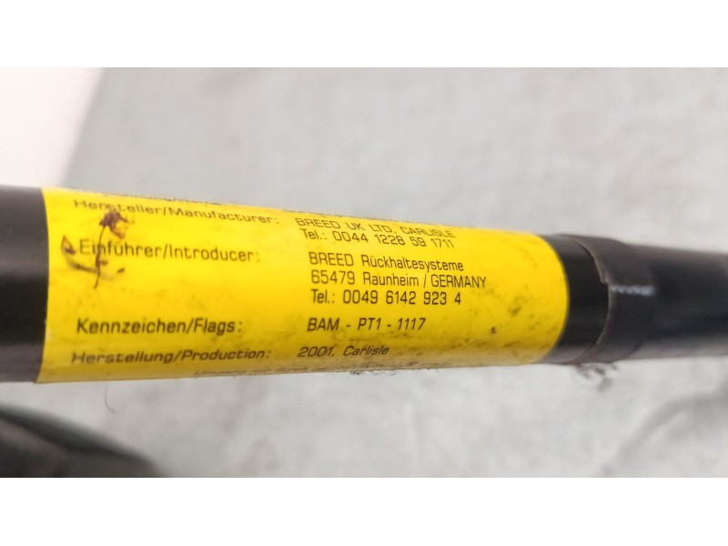 Recambio de anclaje cinturon delantero izquierdo para opel vectra c (z02) 1.8 16v referencia OEM IAM   