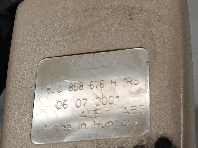 Recambio de anclaje cinturon delantero derecho para audi a3 (8l1) 1.9 tdi referencia OEM IAM   