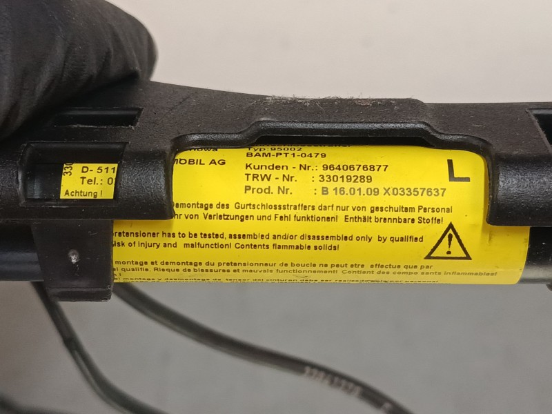 Recambio de anclaje cinturon delantero izquierdo para citroën c3 i (fc_, fn_) 1.4 hdi referencia OEM IAM   
