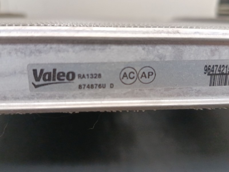 Recambio de radiador agua para peugeot 307 cc (3b) 2.0 16v referencia OEM IAM 9647421580 9653692280 