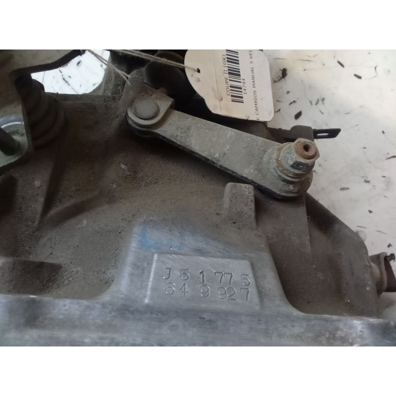 Recambio de caja de cambios manual 5 velocidades para hyundai coupe ii (gk) 1.6 16v referencia OEM IAM J51775  649927