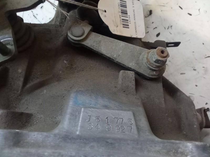Recambio de caja de cambios manual 5 velocidades para hyundai coupe ii (gk) 1.6 16v referencia OEM IAM J51775  649927