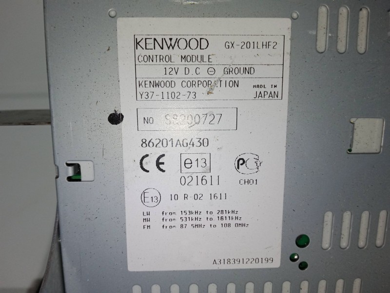 Recambio de mando climatizador para subaru legacy iv (bl) 2.5 awd (bl9) referencia OEM IAM   