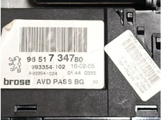 Recambio de motor elevaluna delantero derecho para peugeot 307 cc (3b) 2.0 16v referencia OEM IAM 9651734780   2