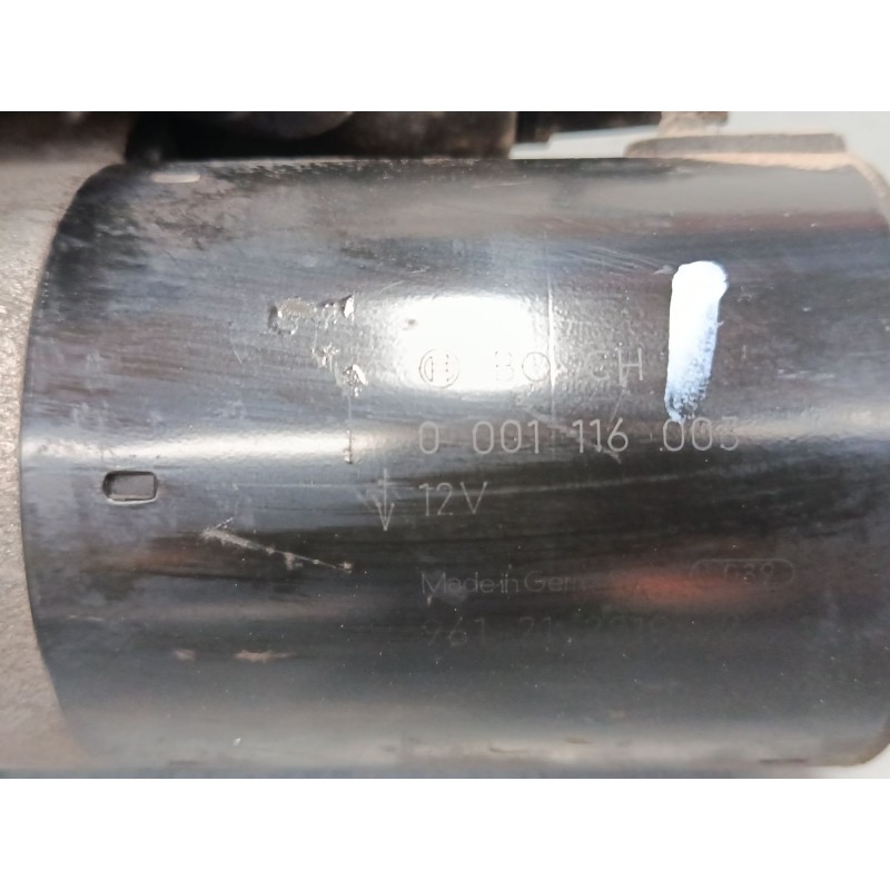 Recambio de motor arranque para citroën saxo (s0, s1) 1.1 x, sx referencia OEM IAM 0001116003  