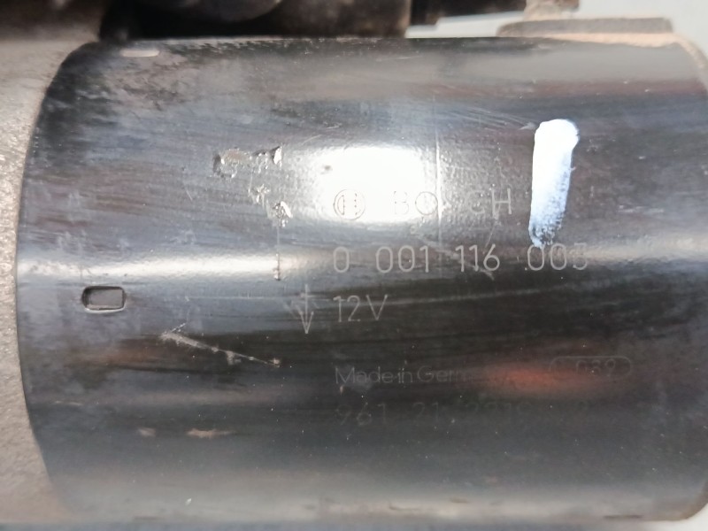 Recambio de motor arranque para citroën saxo (s0, s1) 1.1 x, sx referencia OEM IAM 0001116003  