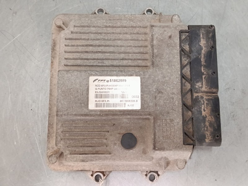 Recambio de centralita motor uce para fiat grande punto van (199_) 1.3 jtd multijet (199cxc1a) referencia OEM IAM 51862589 BC.00