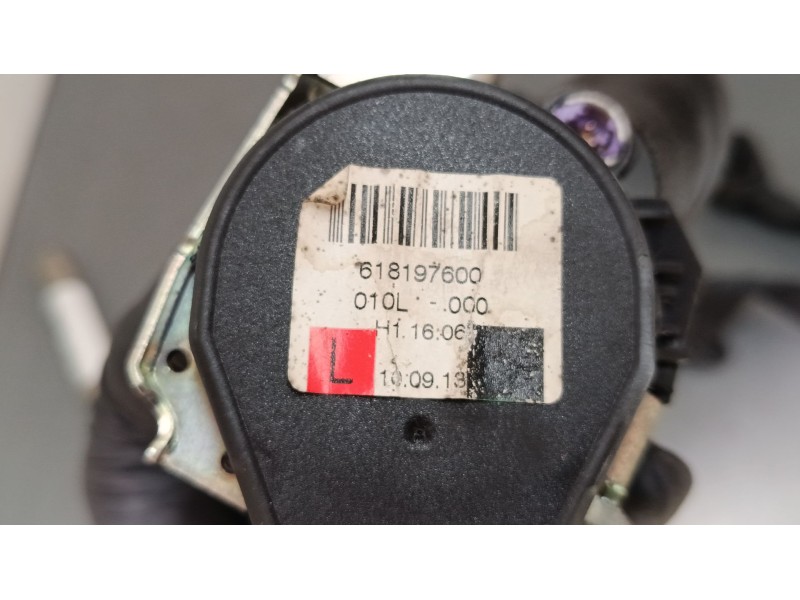 Recambio de cinturon seguridad delantero izquierdo para fiat grande punto van (199_) 1.3 jtd multijet (199cxc1a) referencia OEM 