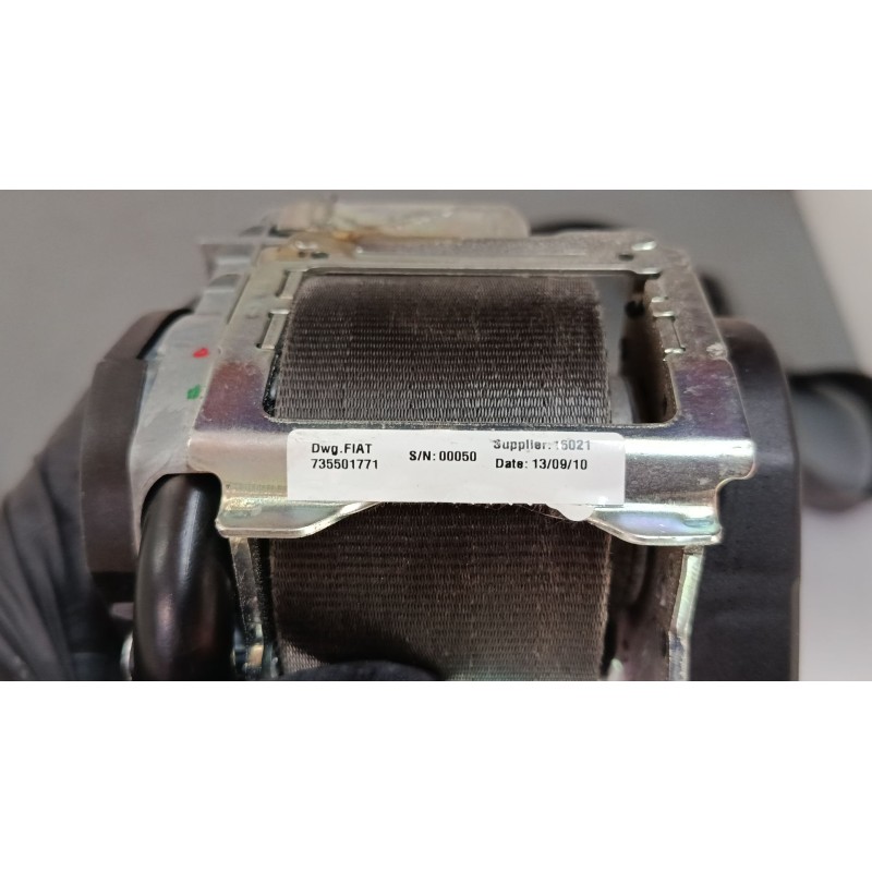 Recambio de cinturon seguridad delantero izquierdo para fiat grande punto van (199_) 1.3 jtd multijet (199cxc1a) referencia OEM 