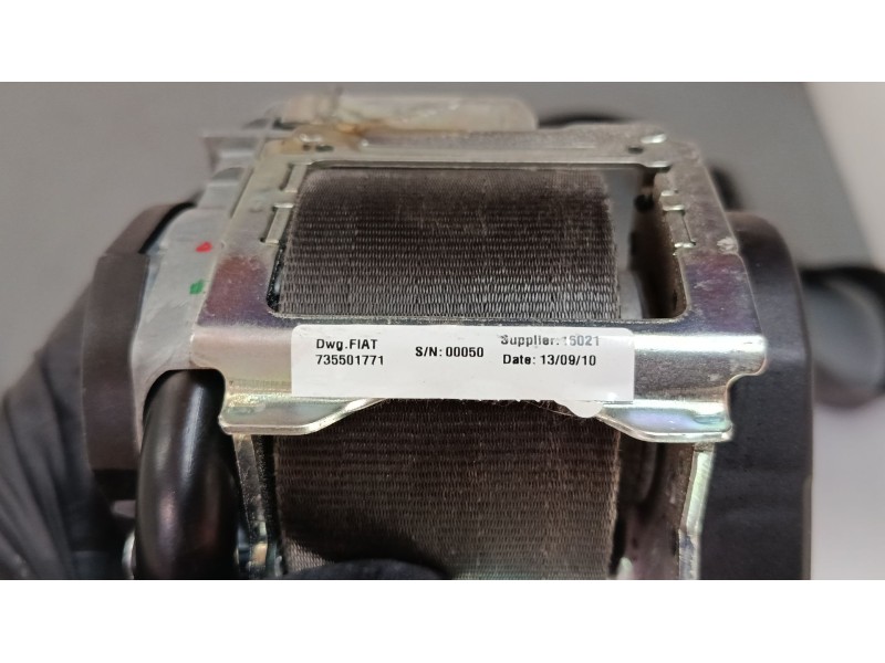Recambio de cinturon seguridad delantero izquierdo para fiat grande punto van (199_) 1.3 jtd multijet (199cxc1a) referencia OEM 