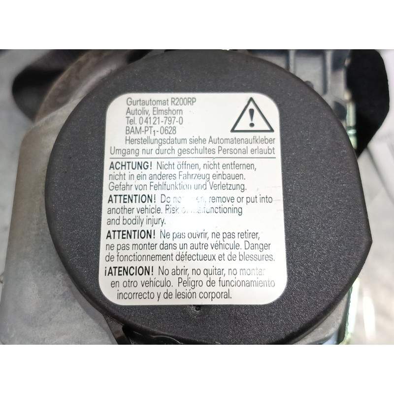 Recambio de cinturon seguridad delantero derecho para fiat grande punto van (199_) 1.3 jtd multijet (199cxc1a) referencia OEM IA