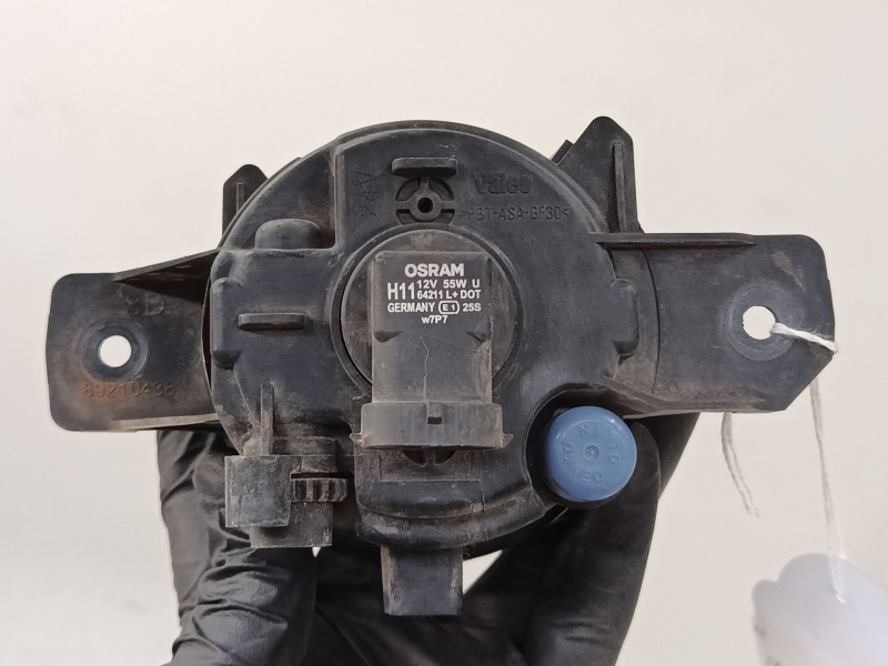 Recambio de faro antiniebla derecho para nissan qashqai i (j10, nj10) 1.5 dci referencia OEM IAM 89206421  