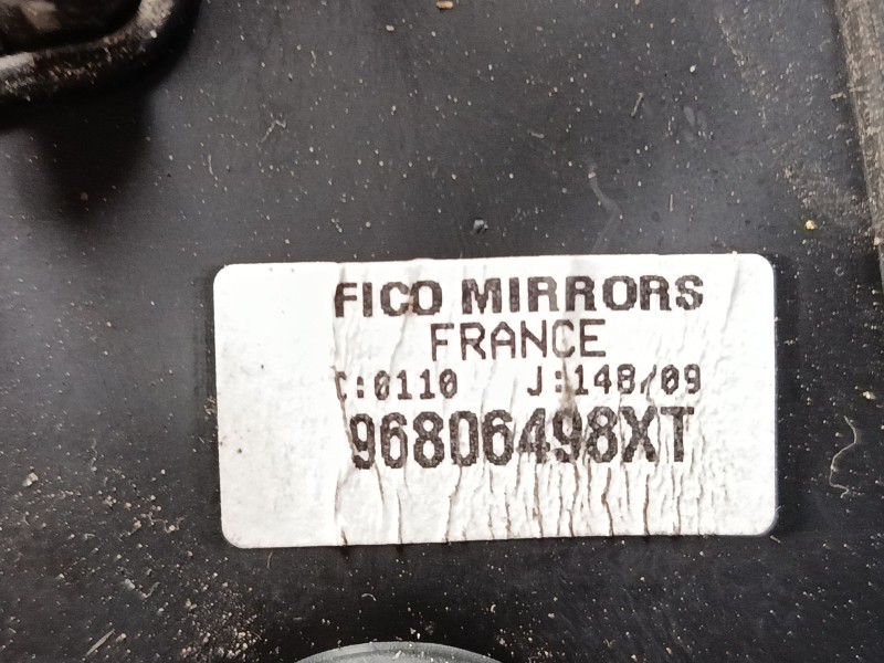 Recambio de retrovisor electrico izquierdo para peugeot 207/207+ (wa_, wc_) 1.4 16v referencia OEM IAM 96806498XT  