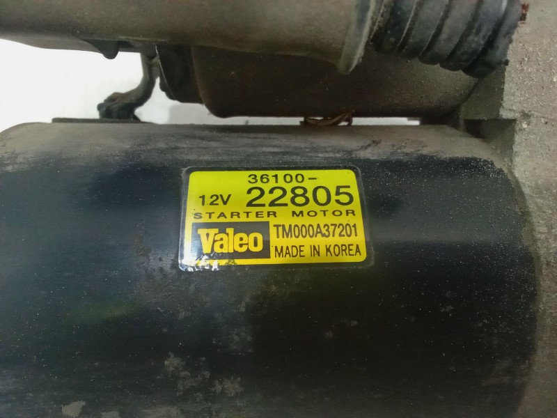 Recambio de motor arranque para hyundai coupe ii (gk) 1.6 16v referencia OEM IAM 3610022805  TM000A37201