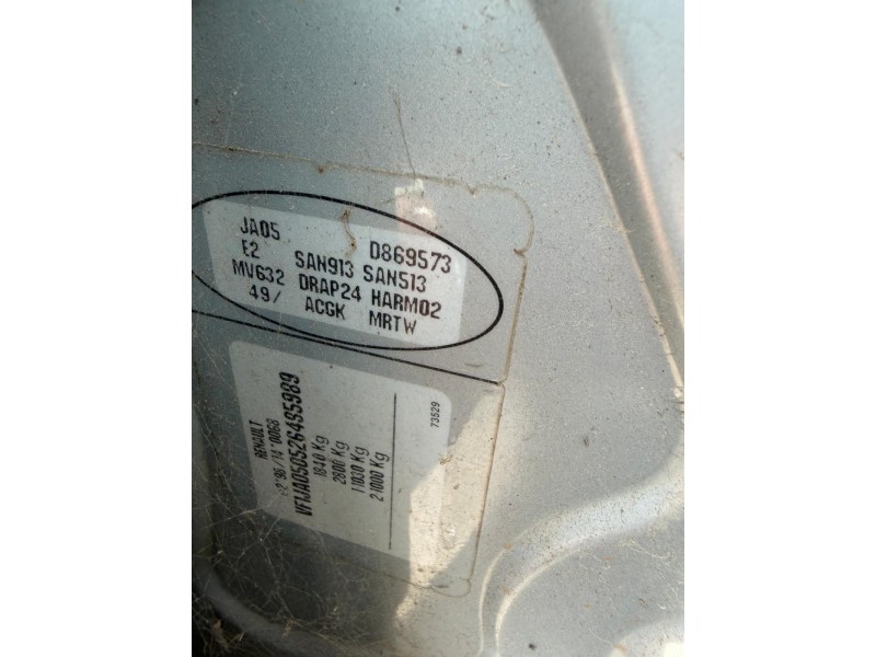 renault scénic i monospace (ja0/1_, fa0_) del año 2002