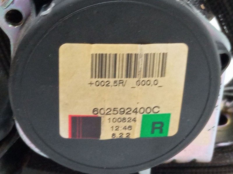 Recambio de cinturon seguridad trasero derecho para opel zafira / zafira family b (a05) 1.7 cdti (m75) referencia OEM IAM 602592