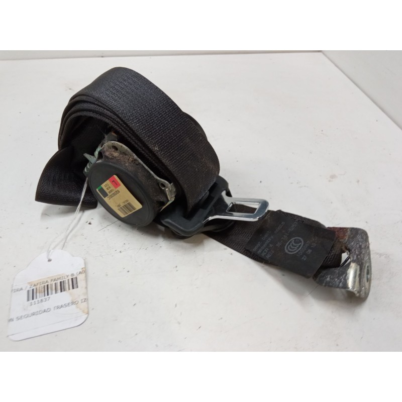 Recambio de cinturon seguridad trasero izquierdo para opel zafira / zafira family b (a05) 1.7 cdti (m75) referencia OEM IAM   